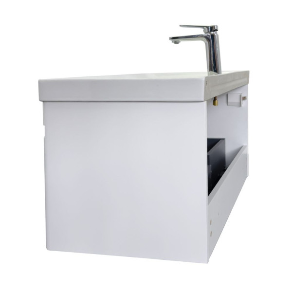 Тумба подвесная Comforty Осло 810x460x475 бетон светлый матовый с раковиной (00-00019144)