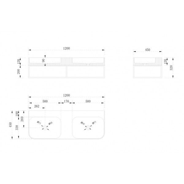 Раковина подвесная Stein (белый матовый) Раковина подвесная Stein (белый матовый)