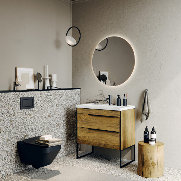 Зеркало Aqwella Moon 800x800x30 (MOON0208)