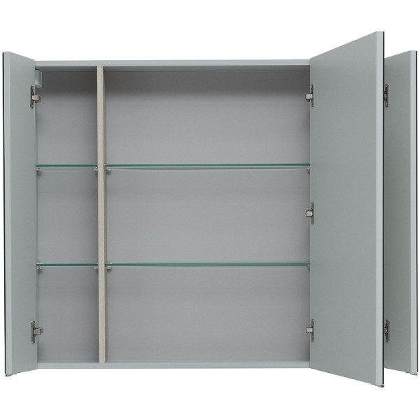 Зеркало-шкаф Aquanet Алвита New 89,6x85 серый (0030389,5)