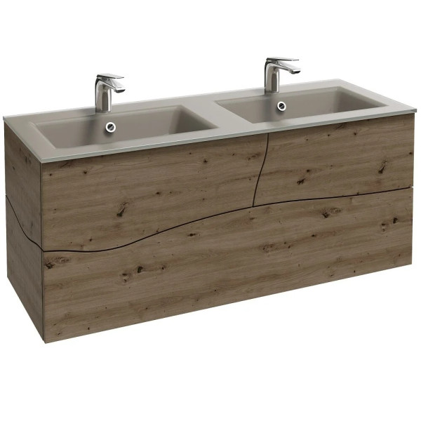 Тумба подвесная Jacob Delafon Sherwood 120 дуб состаренный (EB1834RU-P13)