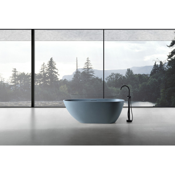 Ванна из искусственного камня Abber Dortmund 170x75 серая матовая (AM9911G) Ванна из искусственного камня Abber Dortmund 170x75 серая матовая (AM9911G)