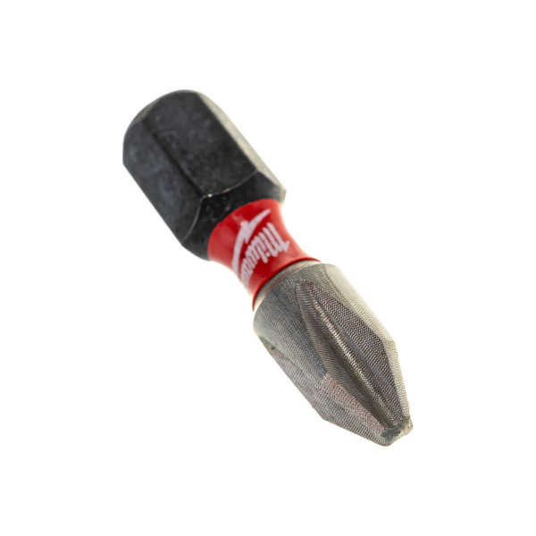 Бита PH2 25 мм (сталь, 2 шт) MILWAUKEE Shockwave (4932430852)