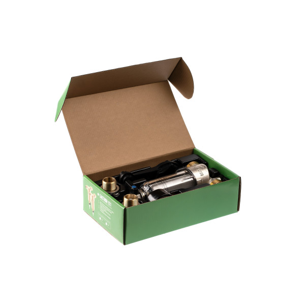 Фильтр с манометром самоочищающийся Гейзер-Бастион 112 3/4" (прозрачный корпус, со сгонами) (32671) Фильтр с манометром самоочищающийся Гейзер-Бастион 112 3/4" (прозрачный корпус, со сгонами) (32671)