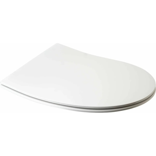 Сиденье для унитаза Haro Samar Slim с микролифтом белое (539705)