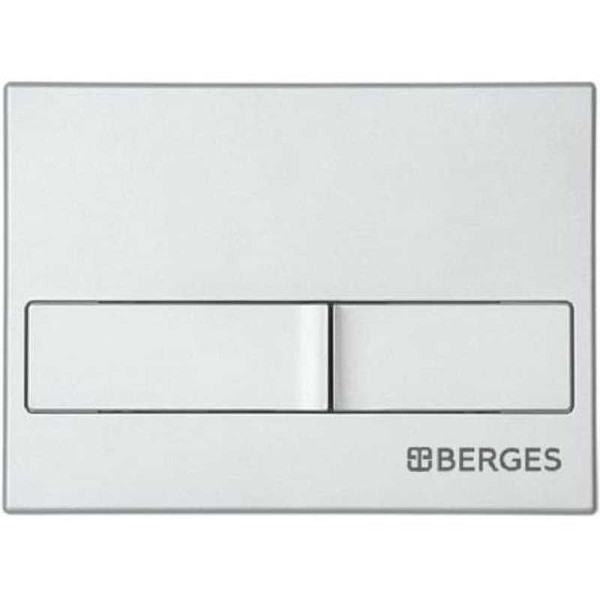 Инсталляция для подвесного унитаза Berges NOVUM L2 с клавишей (040212) матовый хром Инсталляция для подвесного унитаза Berges NOVUM L2 с клавишей (040212) матовый хром