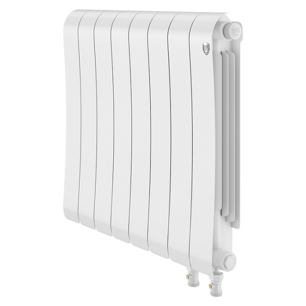 Радиатор биметаллический Royal Thermo Infinity 500 Bianco Traffico VR80 (8 секций) Белый (RTINVR805008) Радиатор биметаллический Royal Thermo Infinity 500 Bianco Traffico VR80 (8 секций) Белый (RTINVR805008)