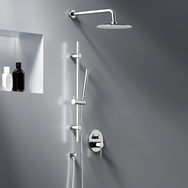 Душевая система Damixa Scandinavian Pure с душевым набором хром (936530000)