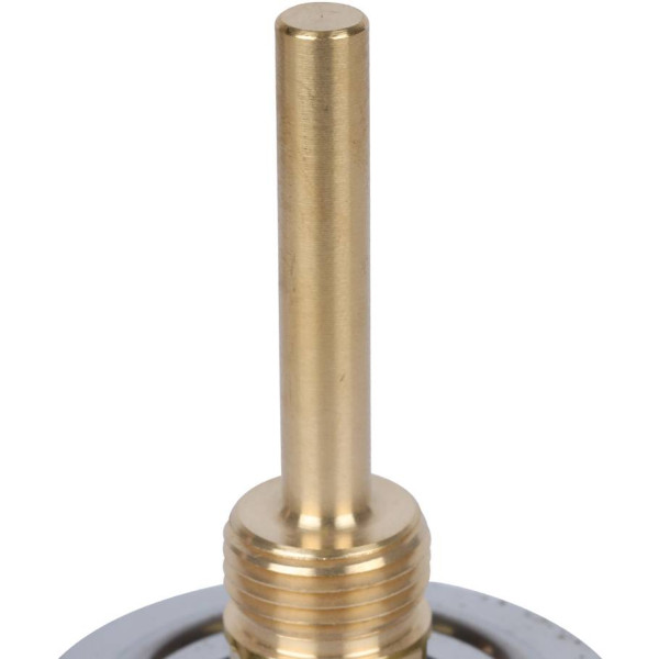 Термометр биметаллический 1/2" БТ-41.211 0-120С, d-80 мм., шток 100 мм. аксиальный Росма (00000002462)