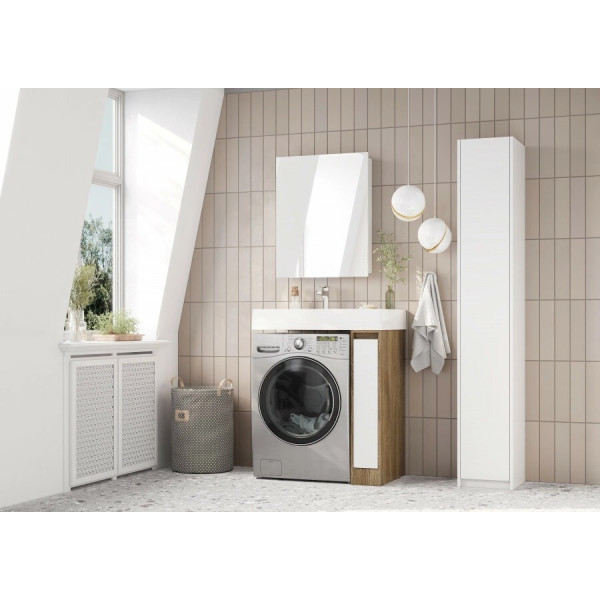 Шкаф зеркальный Aquaton Лондри 60 (1A278502LH010)