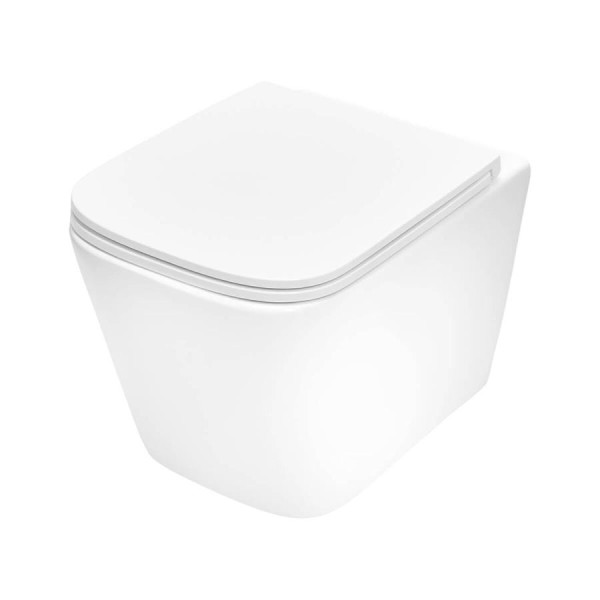 Унитаз подвесной TECEspring S 340x515x350 с сиденьем с микролифтом белый (9700996) Унитаз подвесной TECEspring S 340x515x350 с сиденьем с микролифтом белый (9700996)