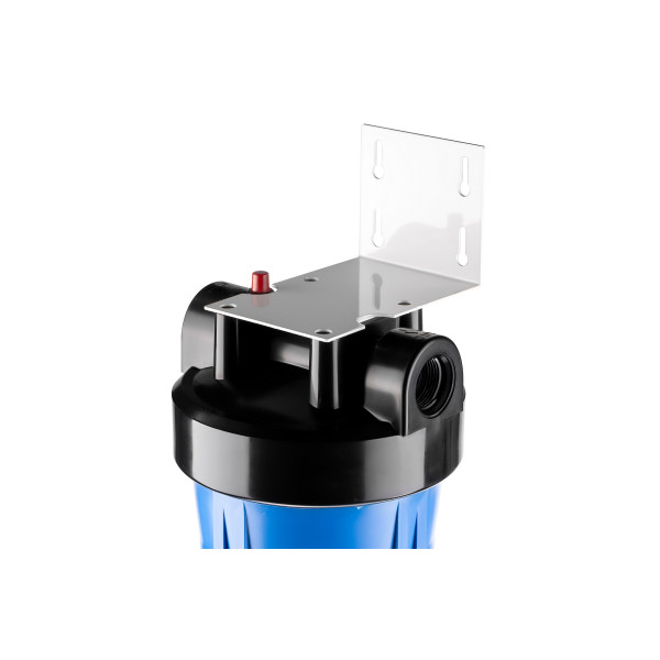 Фильтр колбовый Гейзер 1" 20BB (синий, для холодной воды) (50688)