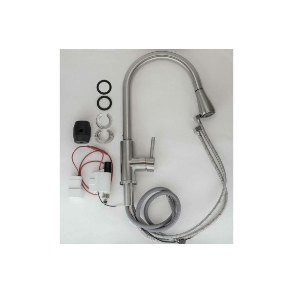 Смеситель для кухни Esko вытяжной излив хром (TSS 519)