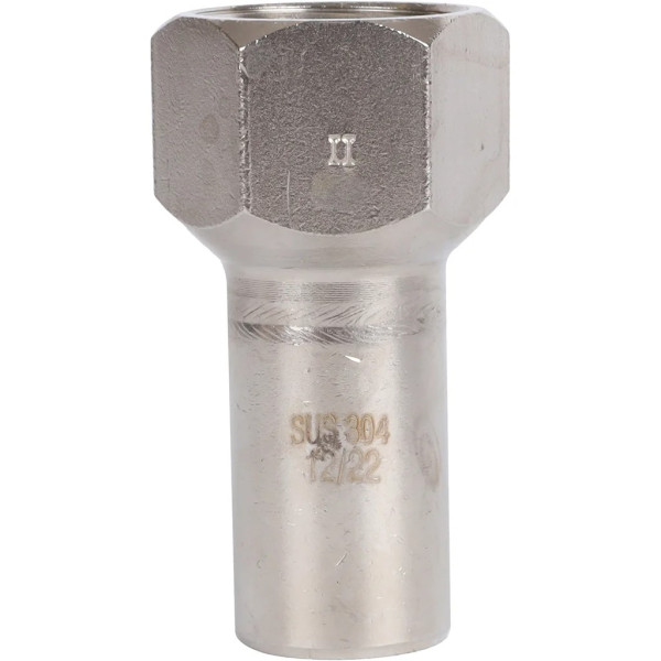 Вставка резьбовая 22х3/4"В Rommer из нержавеющей стали (пресс) (RSS-0023-002234) Вставка резьбовая 22х3/4"В Rommer из нержавеющей стали (пресс) (RSS-0023-002234)
