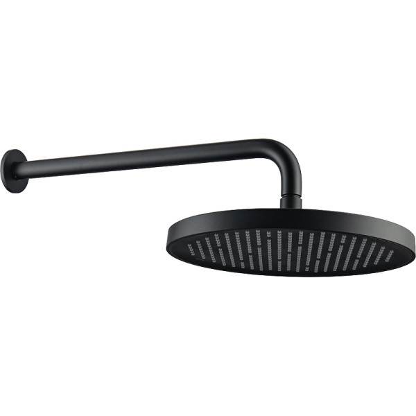 Верхний душ Aquatek 260 ммчерный матовый (AQ2080MB)