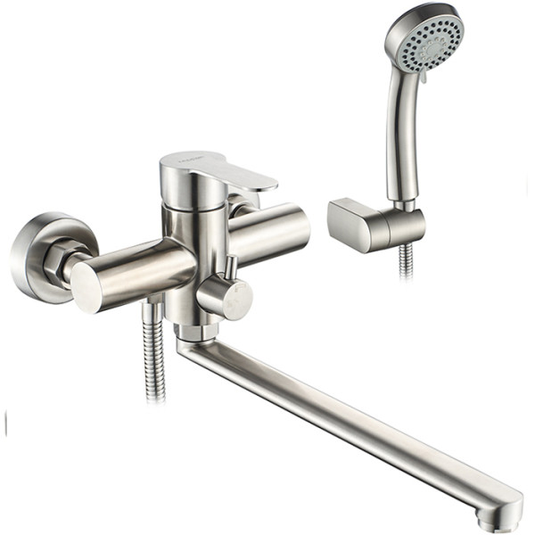 Смеситель для ванны и душа Ledeme с душевым гарнитуром (L72203) Смеситель для ванны и душа Ledeme с душевым гарнитуром (L72203)