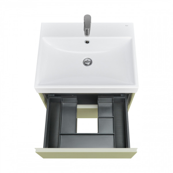 Тумба подвесная Roca Ona Olive 585x450x565 оливковый матовый (Z.RU93.0.785.9)