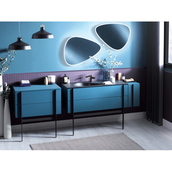 Раковина встраиваемая Jacob Delafon Nouvelle Vague 120x51 серая (EXAP112-Z-MG2)