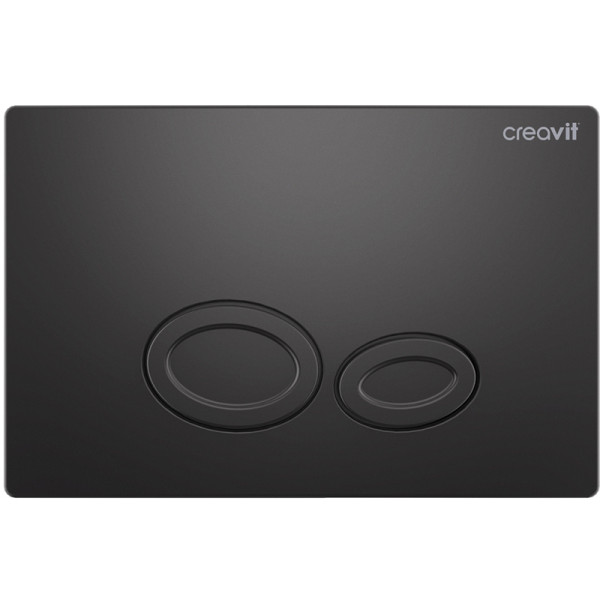 Клавиша смывная Creavit Drop антрацит (GP2002.04) Клавиша смывная Creavit Drop антрацит (GP2002.04)