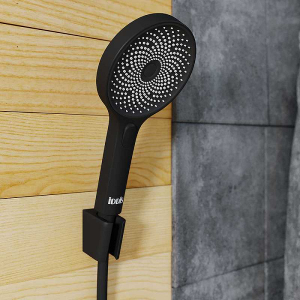 Душевая лейка Iddis SpaHome черный (SPA3F0Bi18) Душевая лейка Iddis SpaHome черный (SPA3F0Bi18)