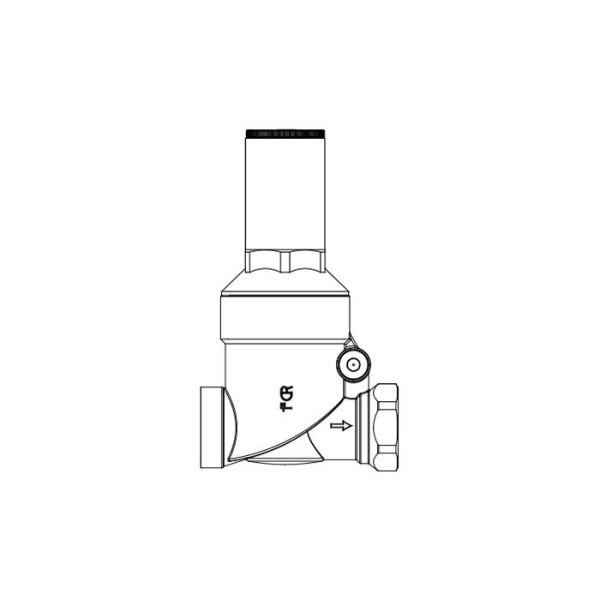 Редуктор давления 3/4" ВВ 1-6 бар, без манометра FAR Rubinetterie S.p.A. (FA 2850 34)