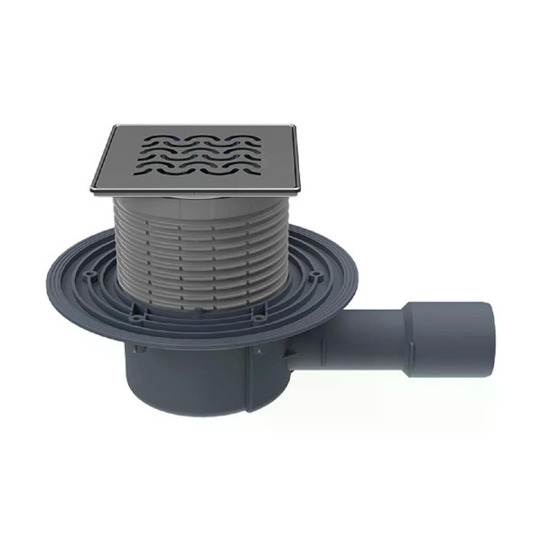 Трап горизонтальный Hutterer & Lechner GmbH 123x123 мм DN 40/50 (сухой сифон Primus Blue, решетка нерж.ст.) (HL 510Prblue) Трап горизонтальный Hutterer & Lechner GmbH 123x123 мм DN 40/50 (сухой сифон Primus Blue, решетка нерж.ст.) (HL 510Prblue)