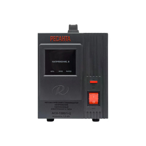 Стабилизатор напряжения Ресанта АСН-1500/1-Ц (63/6/3)