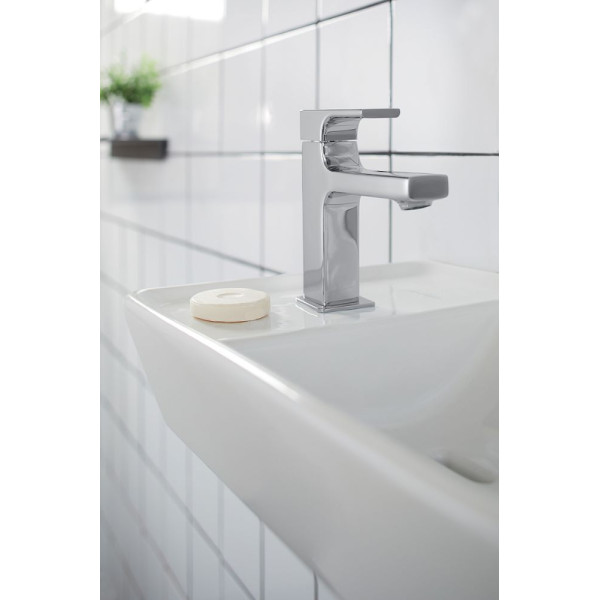 Смеситель для раковины Jacob Delafon Strayt с донным клапаном хром (E37327-CP)