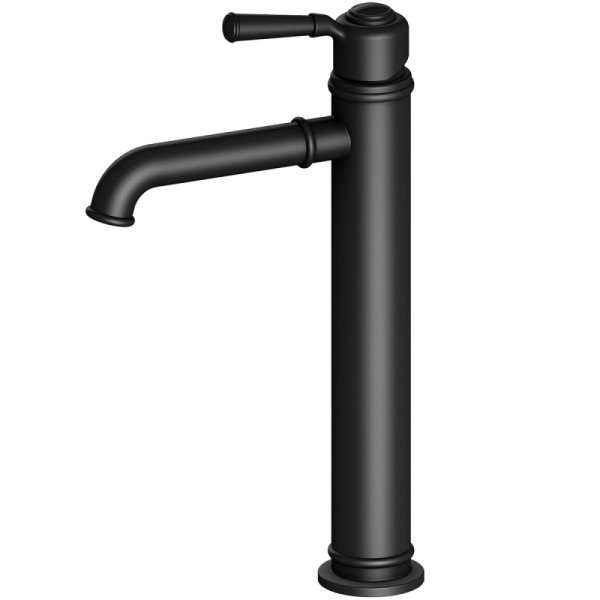 Смеситель для раковины Timo Arisa черный, короткий излив (5311/03F)