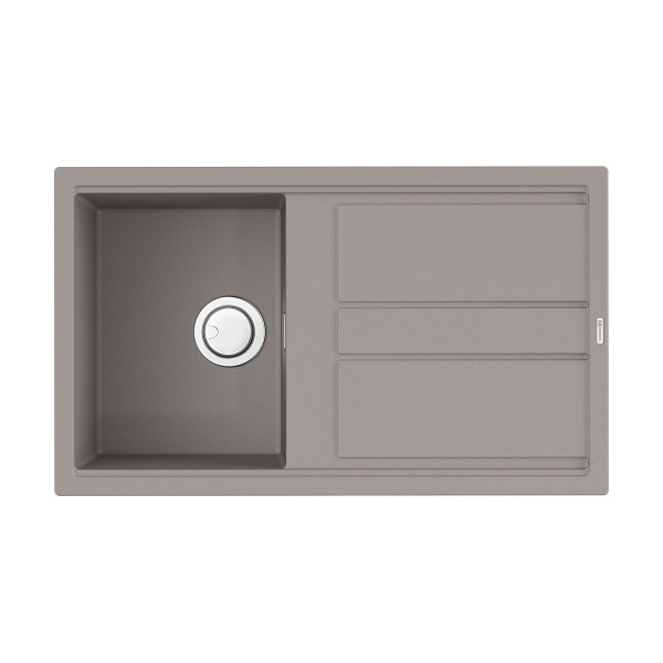 Мойка для кухни врезная Omoikiri Kitagawa 86-GR Artceramic/leningrad grey (4993807)
