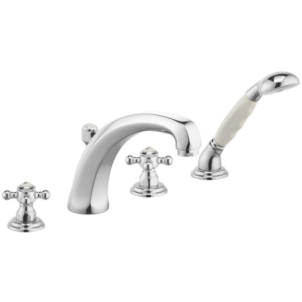 Смеситель для ванны и душа Kludi 1926 с душевым гарнитуром (515240520) Смеситель для ванны и душа Kludi 1926 с душевым гарнитуром (515240520)