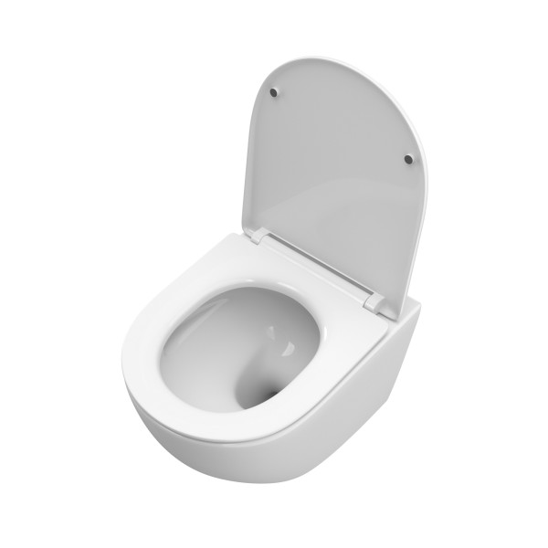 Унитаз подвесной BelBagno Uno безободковый (BB5177CH-TOR/SC)