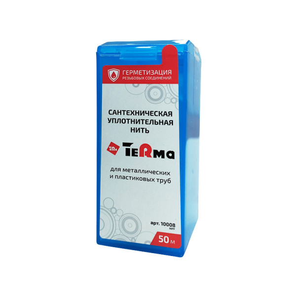 Нить уплотнительная для герметизации резьбовых соединений 50 м TeRma (10008)