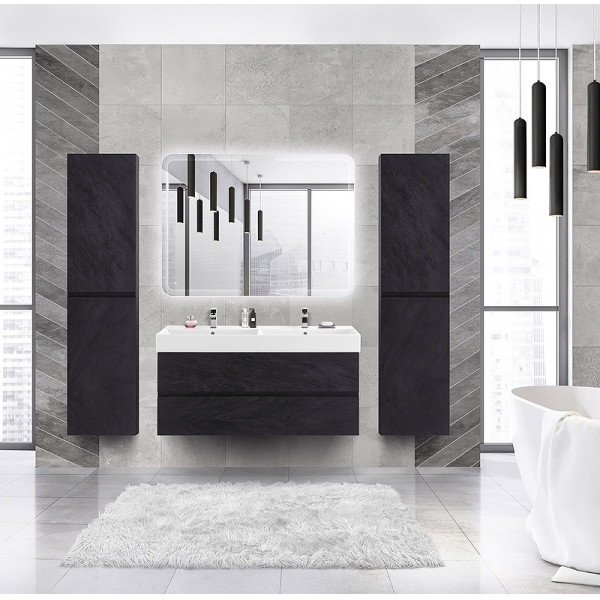 Тумба подвесная Cezares Molveno 46 120x50 Nero (MOLVENO 46-120-2C-SO-2-NR) Тумба подвесная Cezares Molveno 46 120x50 Nero (MOLVENO 46-120-2C-SO-2-NR)