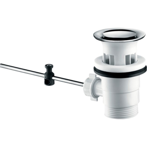 Смеситель для раковины Hansgrohe Vernis Shape хром, с донным клапаном (71564000) Смеситель для раковины Hansgrohe Vernis Shape хром, с донным клапаном (71564000)