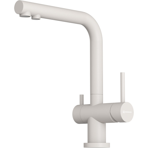 Смеситель для кухни Omoikiri Nagano-P-PA с переключателем на фильтр пастила (4974216)