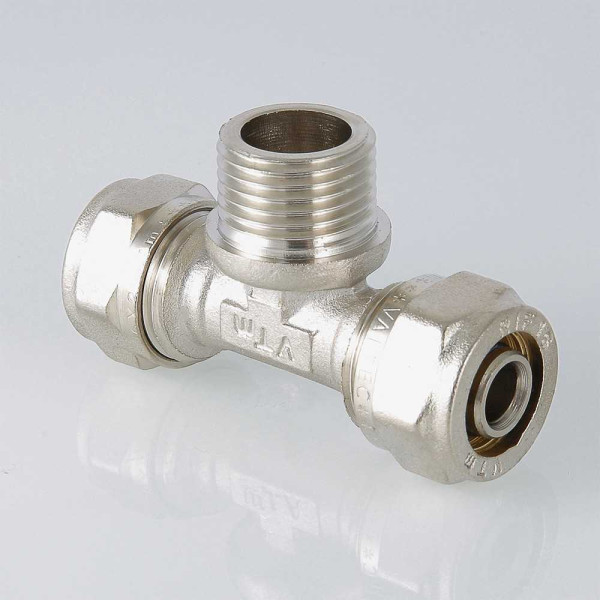 Тройник 32*1 1/4"Н*32 Valtec (обжим) (VTm.333.N.320732) Тройник 32*1 1/4"Н*32 Valtec (обжим) (VTm.333.N.320732)