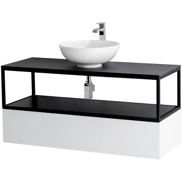 База под металлический каркас Cezares Cardo 120x25 Bianco Ghiaccio (CADRO-120-1C-SO-BG-BLUM)