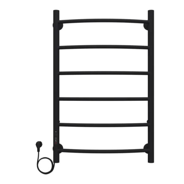Полотенцесушитель электрический Azario Verona 500x800 черный Полотенцесушитель электрический Azario Verona 500x800 черный
