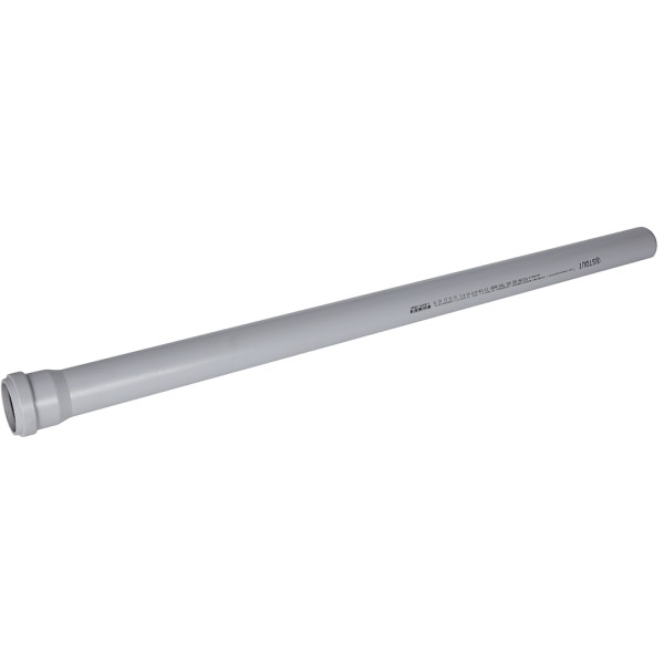 Труба 58x1000 Stout (PP, серый) (SKB-0001-058100)
