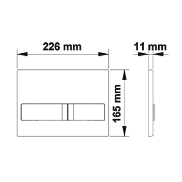 Инсталляция для подвесного унитаза Berges NOVUM L4 с клавишей (040214) белая