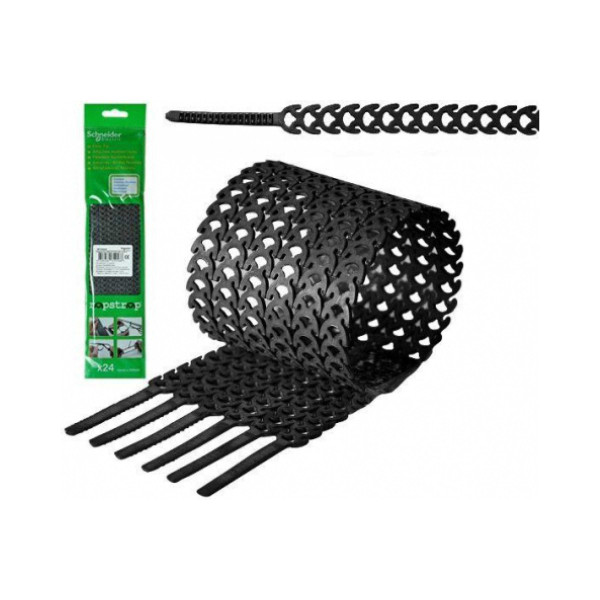 Ремешок-хомут Schneider Electric Rapstar черный (24 шт.) (IMT38068) Ремешок-хомут Schneider Electric Rapstar черный (24 шт.) (IMT38068)