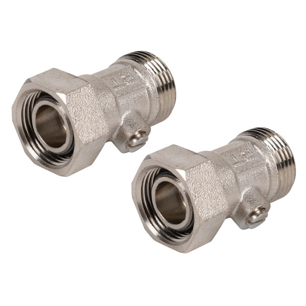 Комплект фитингов со встроенным шаровым краном Royal Thermo 3/4"х3/4"EK (RTE 07.0020) Комплект фитингов со встроенным шаровым краном Royal Thermo 3/4"х3/4"EK (RTE 07.0020)