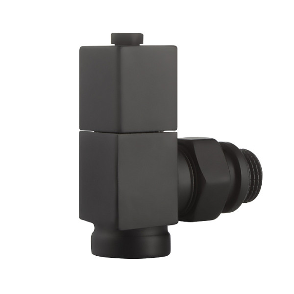 Комплект дизайн-вентилей Royal Thermo CUBE 1/2" угловой (черный) (RTE 56.0009) Комплект дизайн-вентилей Royal Thermo CUBE 1/2" угловой (черный) (RTE 56.0009)