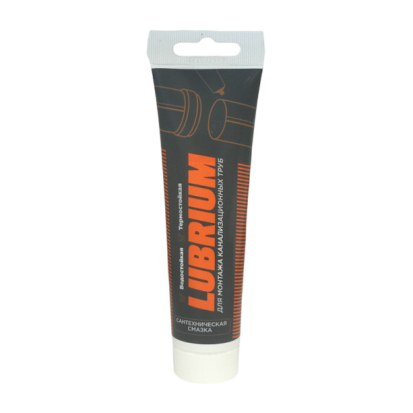 Смазка сантехническая Lubrium тюбик 50 гр. с еврослотом Сантехмастергель (4630009041481)