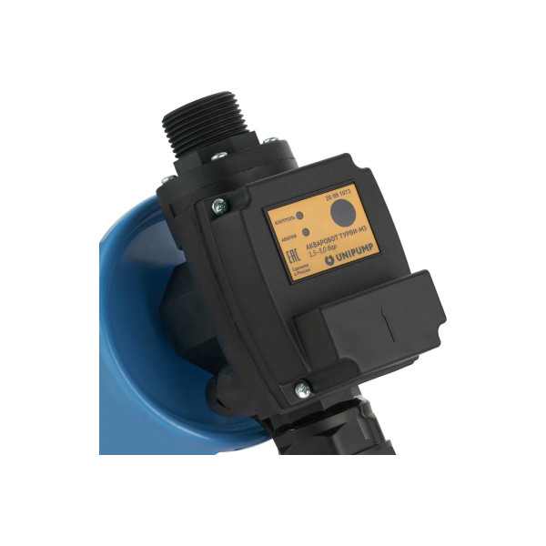 Комплект автоматики Unipump АКВАРОБОТ ТУРБИ-M3-2 (1,5-3,0 бар, c г/а 2 л) (33453)