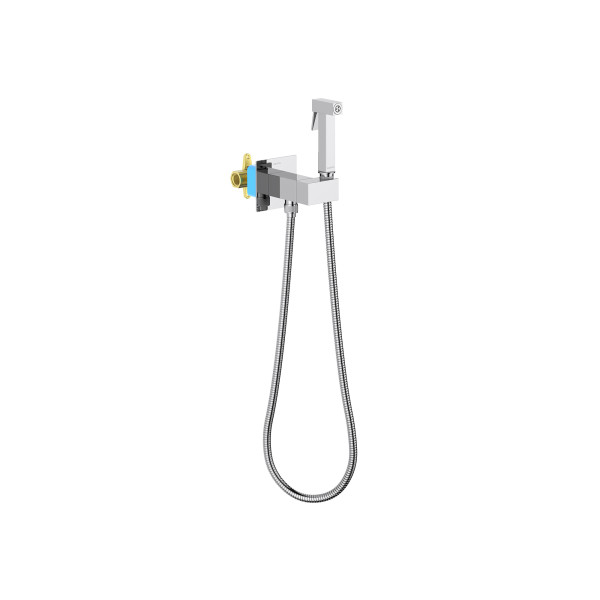 Смеситель с гигиеническим душем Aquatek Лира хром (AQ1025CR) Смеситель с гигиеническим душем Aquatek Лира хром (AQ1025CR)