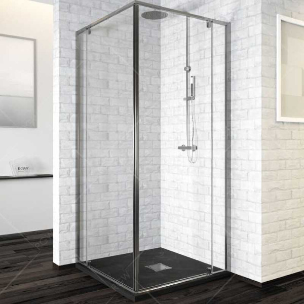 Душевой уголок RGW PA-38 90*90 стекло прозрачное, профиль хром 06083899-11