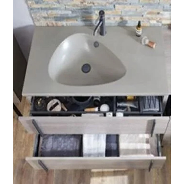 Тумба подвесная Jacob Delafon Nouvelle Vague 800x507x455 орех (EB3030-E16)