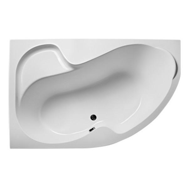 Ванна акриловая 1Marka Aura 150x105 левосторонняя белая (01ау1510л)